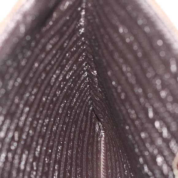 PRADA Clutch Bag Canvas Beige Auth bs10802 - Picture 12 of 16